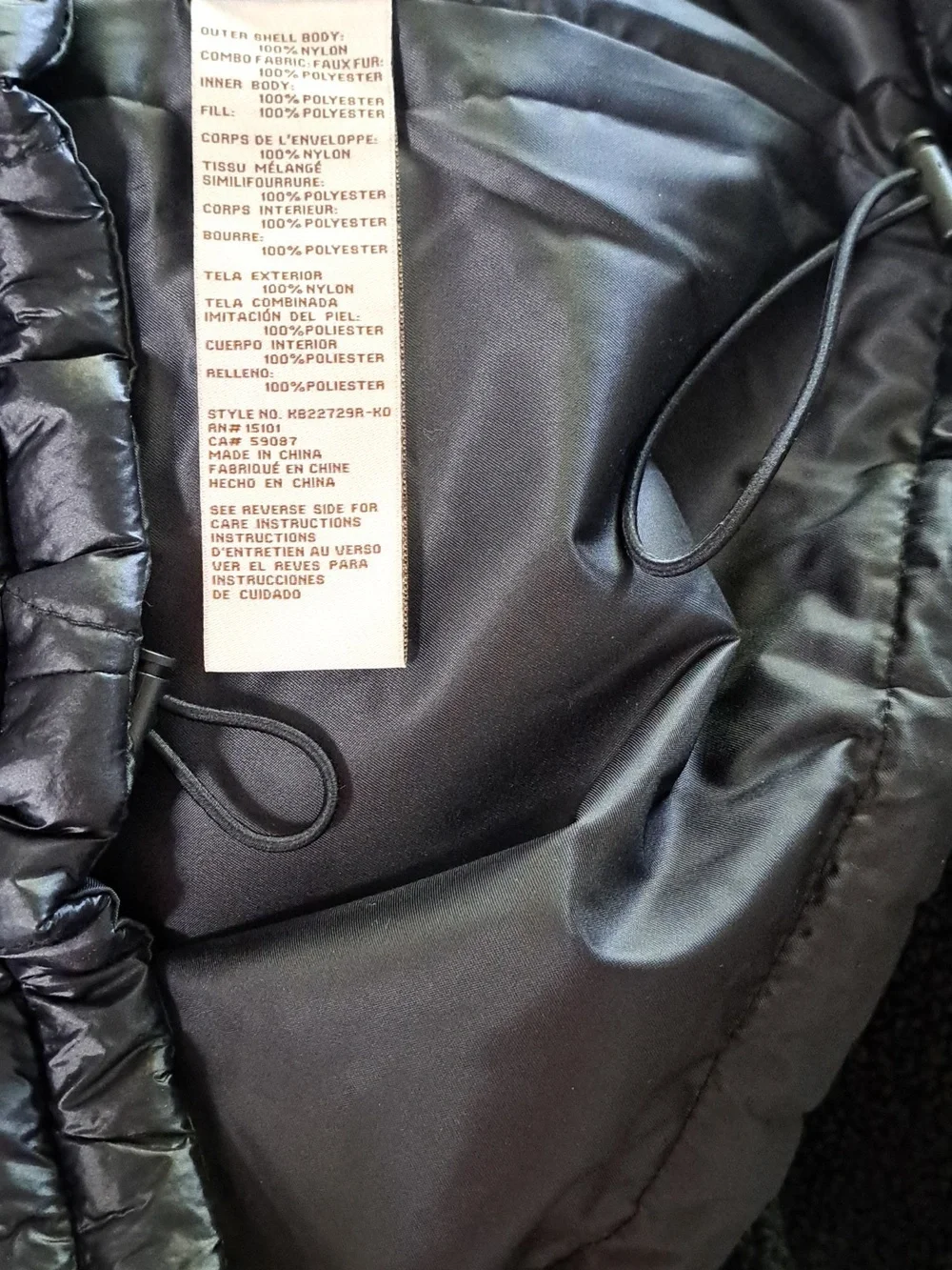 Koolaburra By Ugg Quilted Sherpa Jacket Black Size Medium